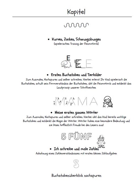 Bücher, Wörter und Zahlen lernen
